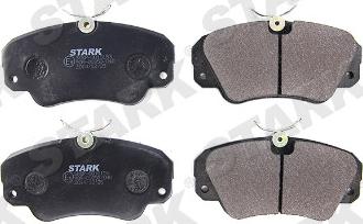 Stark SKBP-0010153 - Гальмівні колодки, дискові гальма autocars.com.ua