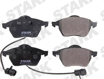 Stark SKBP-0010161 - Гальмівні колодки, дискові гальма autocars.com.ua