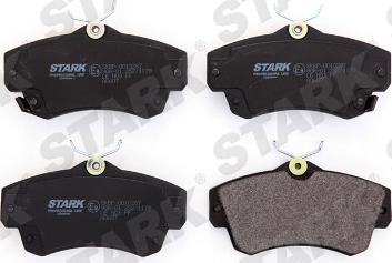 Stark SKBP-0010287 - Гальмівні колодки, дискові гальма autocars.com.ua