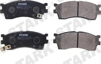 Stark SKBP-0010295 - Гальмівні колодки, дискові гальма autocars.com.ua