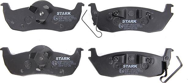 Stark SKBP-0010352 - Гальмівні колодки, дискові гальма autocars.com.ua