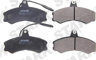 Stark SKBP-0010353 - Гальмівні колодки, дискові гальма autocars.com.ua