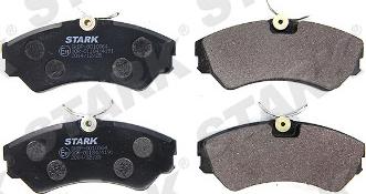 Stark SKBP-0010364 - Гальмівні колодки, дискові гальма autocars.com.ua