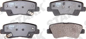 Stark SKBP-0010369 - Гальмівні колодки, дискові гальма autocars.com.ua