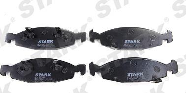 Stark SKBP-0010387 - Гальмівні колодки, дискові гальма autocars.com.ua