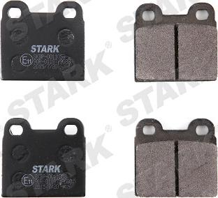 Stark SKBP-0011053 - Гальмівні колодки, дискові гальма autocars.com.ua