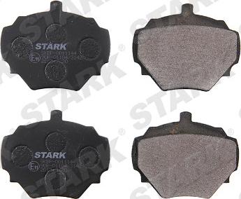 Stark SKBP-0011144 - Гальмівні колодки, дискові гальма autocars.com.ua