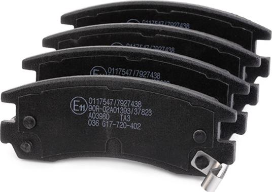 Stark SKBP-0011324 - Гальмівні колодки, дискові гальма autocars.com.ua