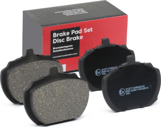 Stark SKBP-0011560 - Гальмівні колодки, дискові гальма autocars.com.ua