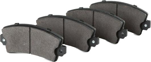 BENDIX 511556 - Гальмівні колодки, дискові гальма autocars.com.ua