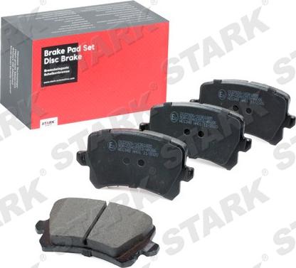 Stark SKBP-0012110 - Гальмівні колодки, дискові гальма autocars.com.ua