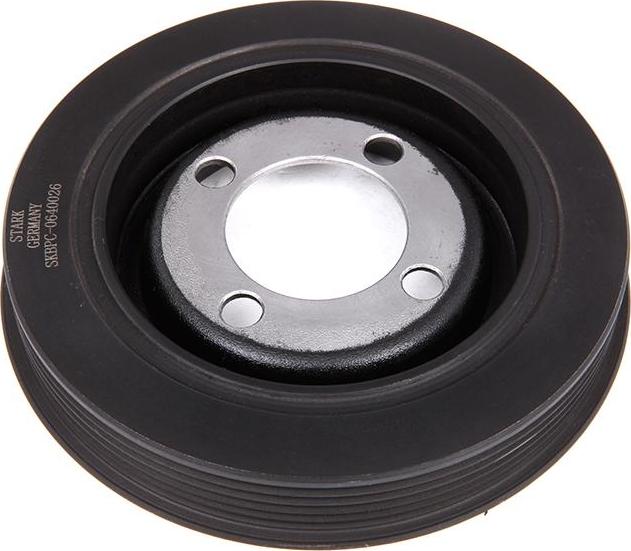 Stark SKBPC-0640026 - Ремінний шків, колінчастий вал autocars.com.ua