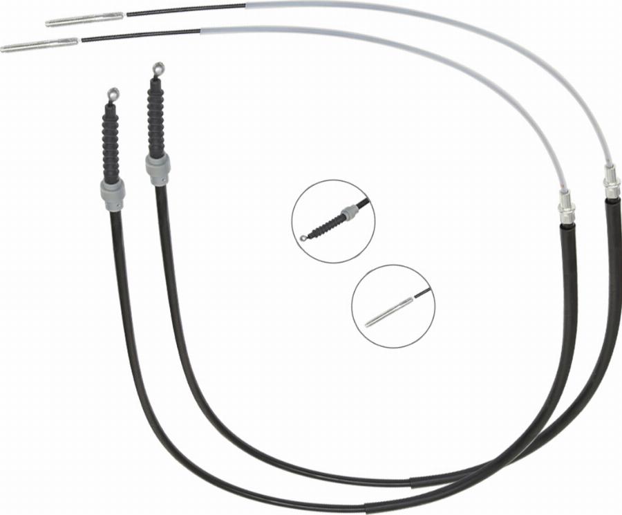Stark SKCPB-1051205 - Трос, гальмівна система autocars.com.ua