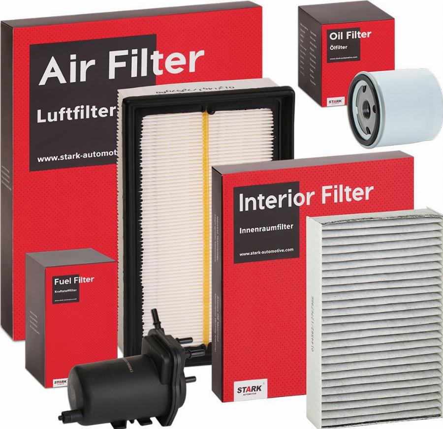 Stark SKFS-188109040 - Комплект фільтра autocars.com.ua
