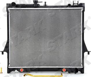 Stark SKRD-0120116 - Радіатор, охолодження двигуна autocars.com.ua