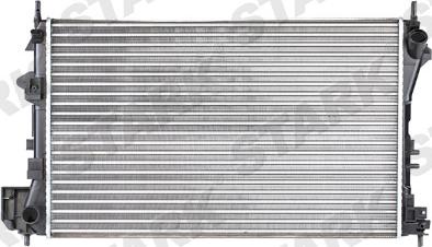 Stark SKRD-0120240 - Радіатор, охолодження двигуна autocars.com.ua