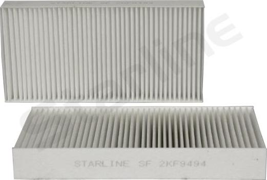 Starline SF 2KF9494 - Фільтр, повітря у внутрішній простір autocars.com.ua