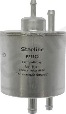 Starline SF PF7670 - Паливний фільтр autocars.com.ua