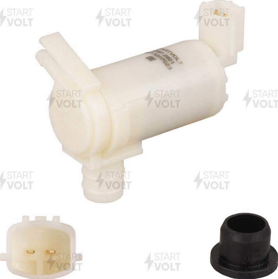 StartVOLT SWP 2601 - Водяний насос, система очищення вікон autocars.com.ua