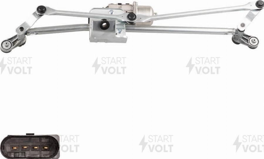 StartVOLT VWA 03002 - Система тяг і важелів приводу склоочисника autocars.com.ua