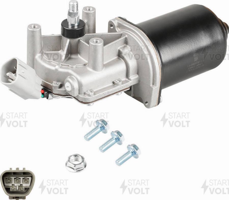 StartVOLT VWF 0563 - Двигун склоочисника autocars.com.ua