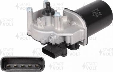 StartVOLT VWF 08907 - Двигун склоочисника autocars.com.ua