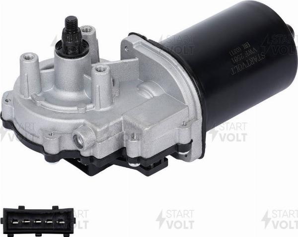 StartVOLT VWF 2501 - Двигун склоочисника autocars.com.ua