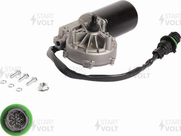 StartVOLT VWF 2512 - Двигун склоочисника autocars.com.ua