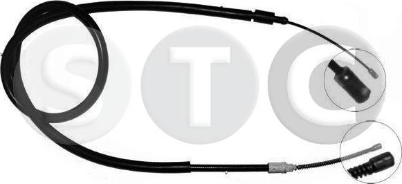 STC T480135 - Тросик, cтояночный тормоз autodnr.net