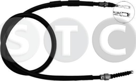 STC T480218 - Тросик, cтояночный тормоз autodnr.net