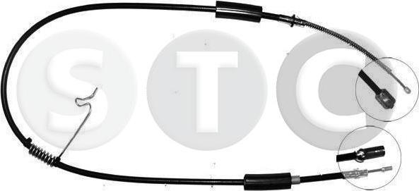 STC T480243 - Тросик, cтояночный тормоз avtokuzovplus.com.ua