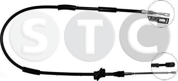 STC T480558 - Тросик, cтояночный тормоз autodnr.net