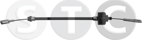 STC T480703 - Трос, управління зчепленням autocars.com.ua