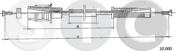 STC T480891 - Тросик газу autocars.com.ua