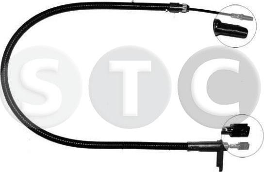 STC T480942 - Тросик, cтояночный тормоз autodnr.net