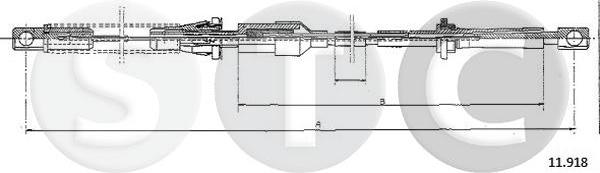 STC T481879 - Тросик газа avtokuzovplus.com.ua