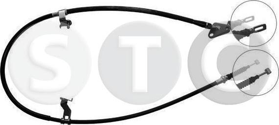 STC T482221 - Трос, гальмівна система autocars.com.ua