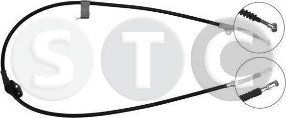 STC T482322 - Трос, гальмівна система autocars.com.ua