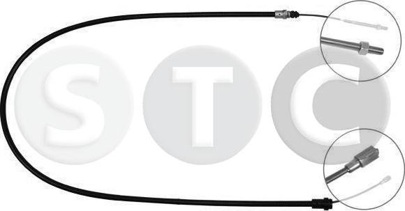 STC T482926 - Трос, управління зчепленням autocars.com.ua