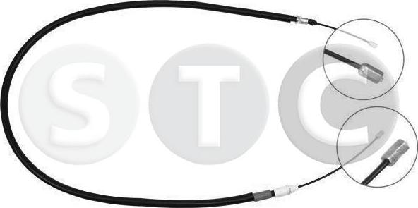 STC T483087 - Тросик, cтояночный тормоз avtokuzovplus.com.ua