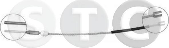 STC T483275 - Тросик газу autocars.com.ua