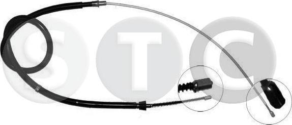 STC T483285 - Тросик, cтояночный тормоз autodnr.net