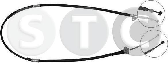 STC T483425 - Тросик, cтояночный тормоз autodnr.net
