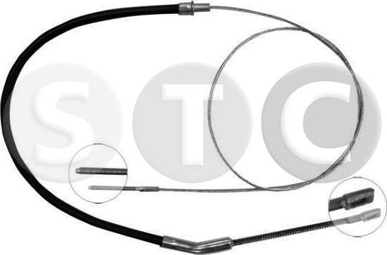 STC T483696 - Тросик, cтояночный тормоз avtokuzovplus.com.ua