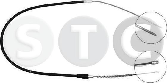 STC T483735 - Тросик, cтояночный тормоз avtokuzovplus.com.ua