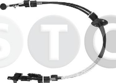 STC T486023 - Трос, ступінчаста коробка передач autocars.com.ua