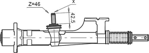 Stellox 00-35007-SX - Рульовий механізм, рейка autocars.com.ua