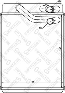 Stellox 10-35192-SX - Теплообменник, отопление салона avtokuzovplus.com.ua