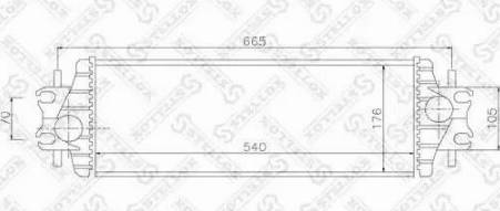 Stellox 10-40137-SX - Интеркулер autocars.com.ua