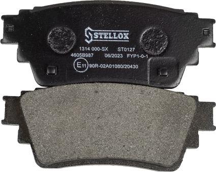 Stellox 1314 000-SX - Тормозные колодки, дисковые, комплект autodnr.net